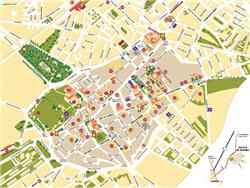 Tourist Map of Alcalá de Henares