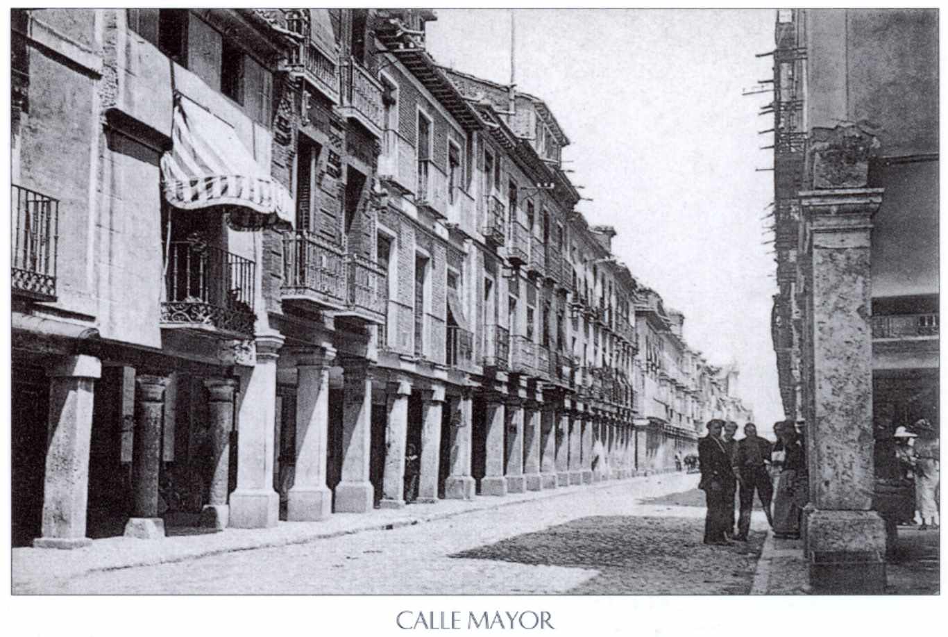 Alcala_de_Henares-1910-Calle Mayor, la Alcalá judía