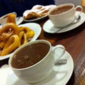 Chocolate con churros