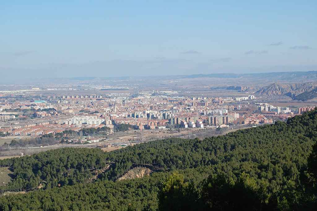 Alcala vista desde el cerro del Viso