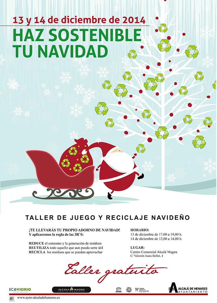 MEDIO AMBIENTE taller navidad sostenible