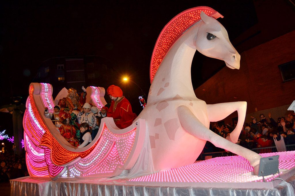 NAVIDAD Cabalgata enero 2014 (Melchor carroza)