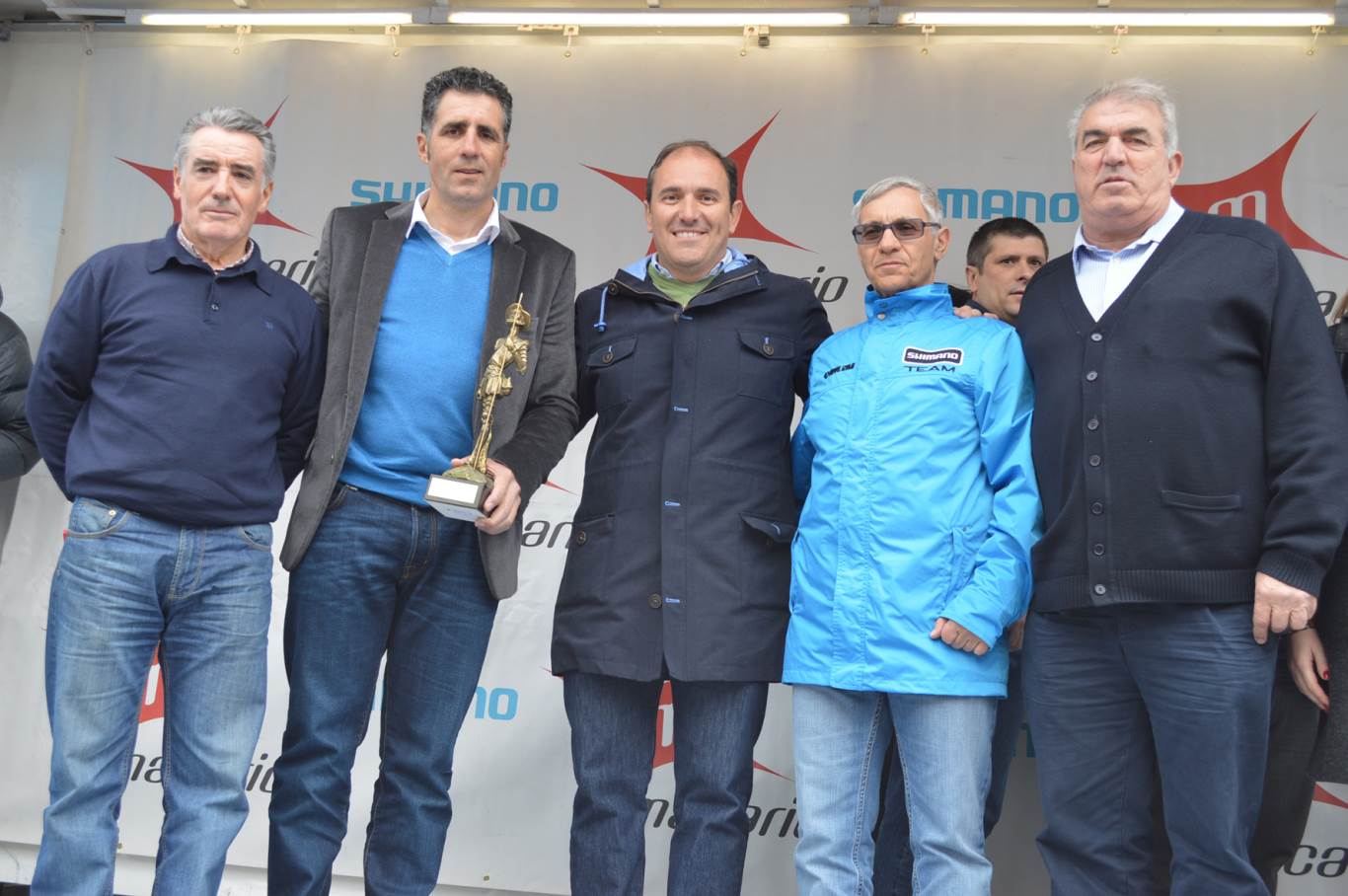 Miguel Indurain estuvo en Alcalá para asistir al Gran Premio Macario