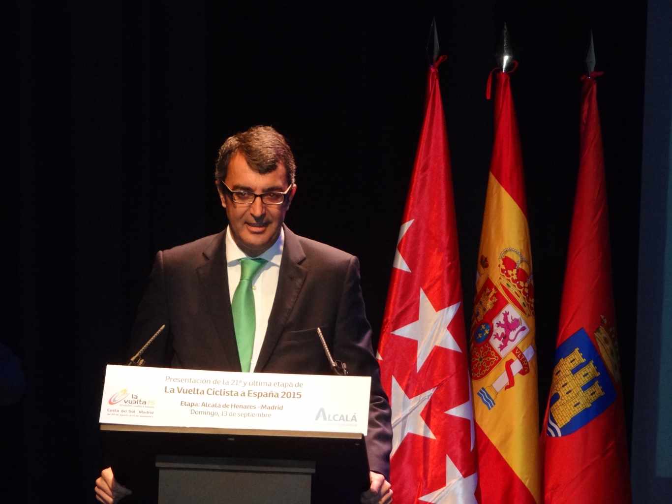 Alcalá de Henares, salida de la última etapa de la Vuelta Ciclista a España 2015