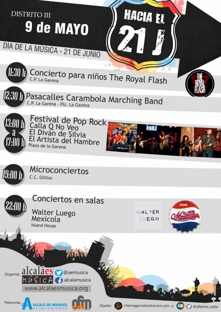 9 de Mayo, Día de la Música en el Distrito III