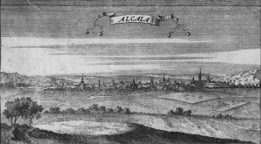 Juan Francisco Leonardo (1687). Mapa del arzobispado de Toledo. Alcalá de Henares. commons.wikimedia.org