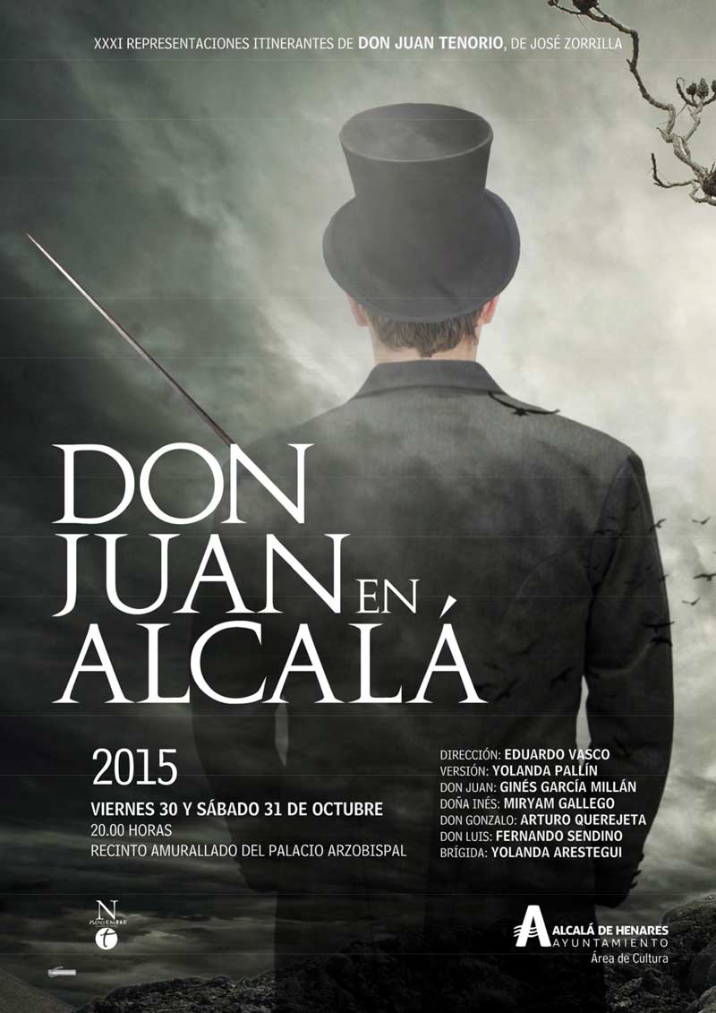 Cartel Don Juan en Alcalá 2015