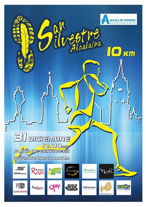 San Silvestre Alcalaína 2015 cartel