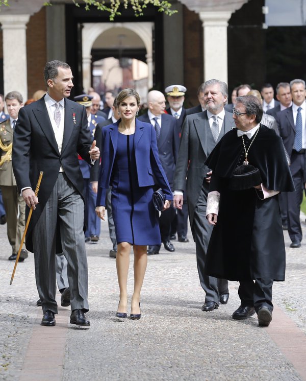 Los Reyes, en Alcalá de Henares para entregar el Premio Cervantes a Fernando del Paso (2)