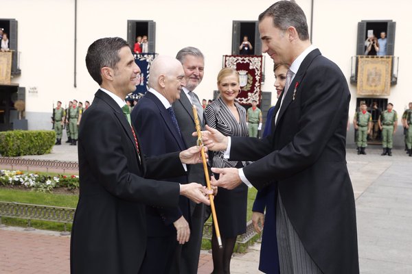 Los Reyes, en Alcalá de Henares para entregar el Premio Cervantes a Fernando del Paso (3)