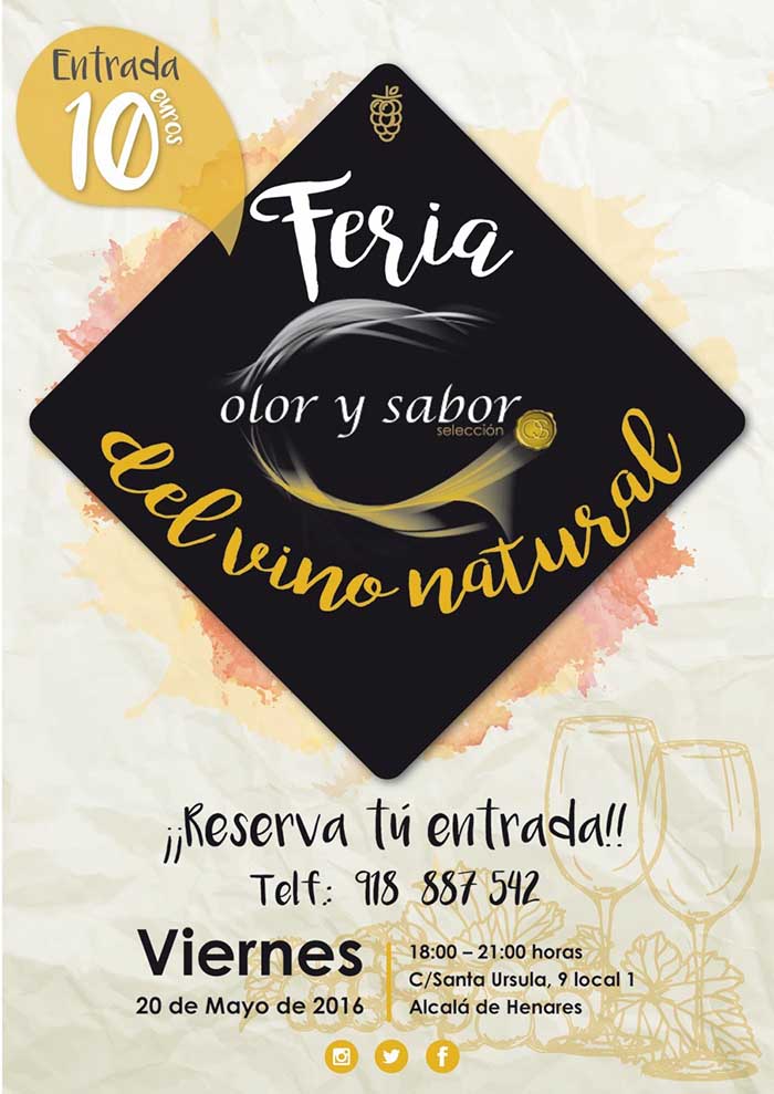 Primera Feria del vino natural de Alcalá de Henares