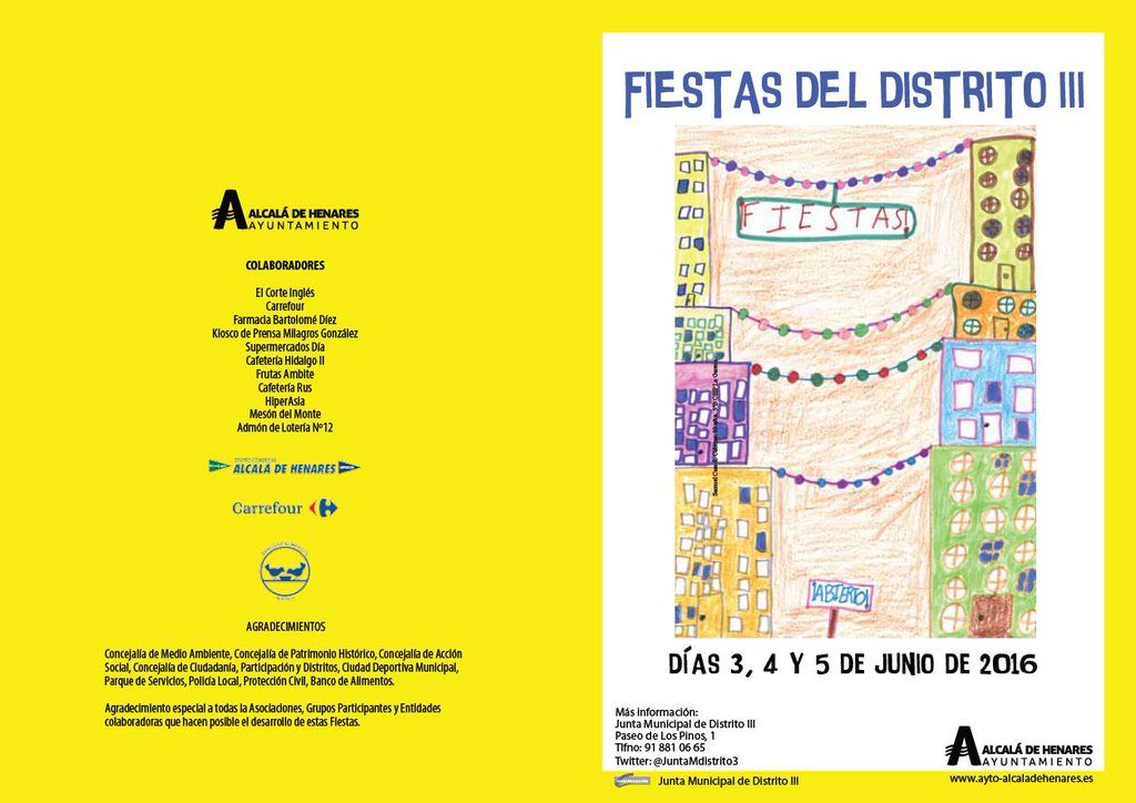 Programa Fiestas del Distrito III de Alcalá de Henares 2 (2)