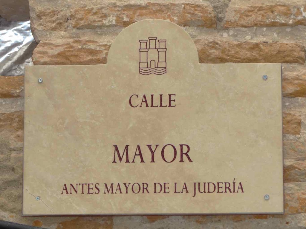 Rótulo Calle Mayor