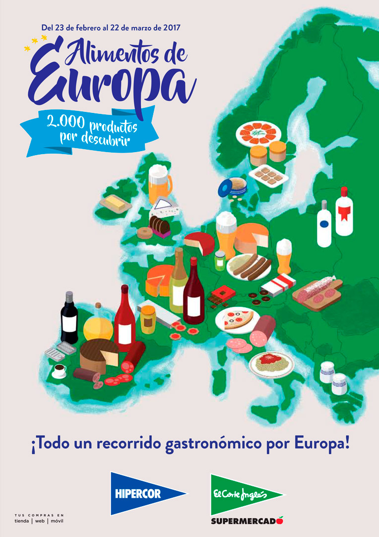 Catálogo Feria de Europa de Alimentación en Hipercor 2017