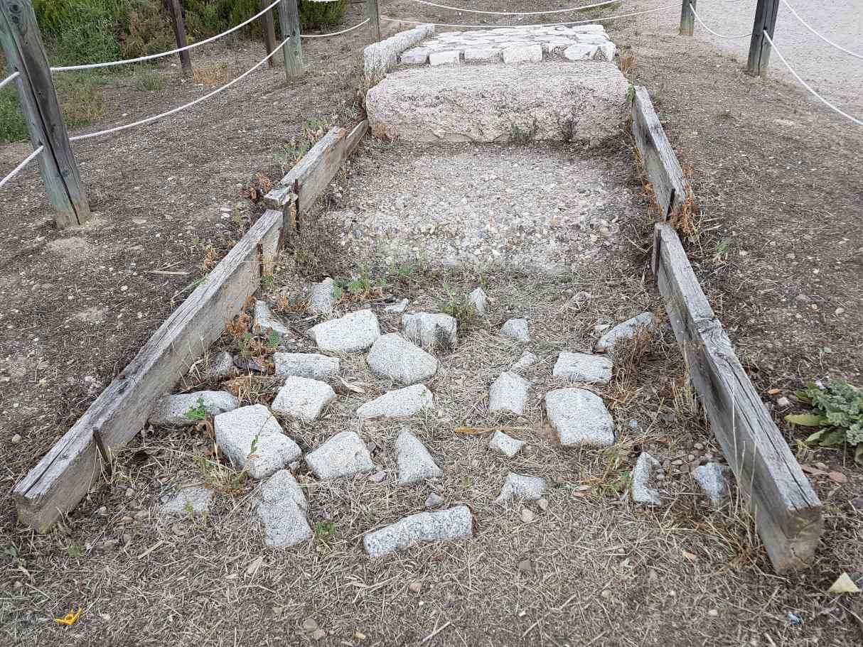 cómo se construía una calzada romana