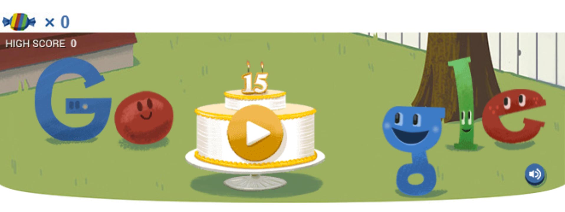 Ruleta de la fortuna del cumpleaños de Google