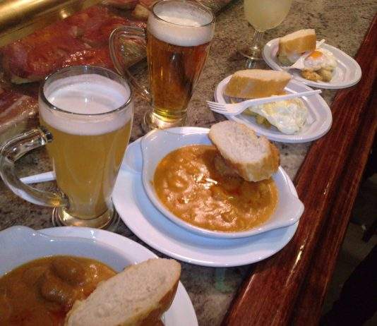 Tapas en Alcalá