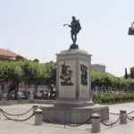 Plaza de Cervantes - Estatua de Cervantes