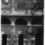 Parador de Alcalá de Henares - Patio interior antes de la restauración