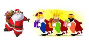 Santa Claus vs the Three Wise Men