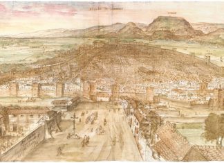 Cómo era Alcalá en 1565: conoce la obra de Wyngaerde