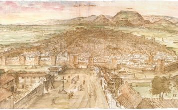 Cómo era Alcalá en 1565: conoce la obra de Wyngaerde