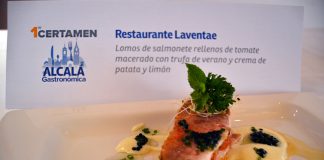 Plato finalista I Certamen Alcalá Gastronómica - Laventae H.Rafael