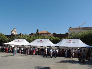Mercado de Alimentos de Madrid en la Plaza de Cervantes