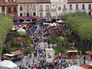 El Mercado Medieval a vista de Cigüeña