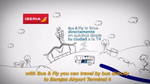 El concepto Bus & Fly de Iberia llega a Alcalá de Henares