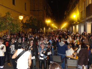 Batucada en la 5ª Marcha Zombie de Alcalá de Henares