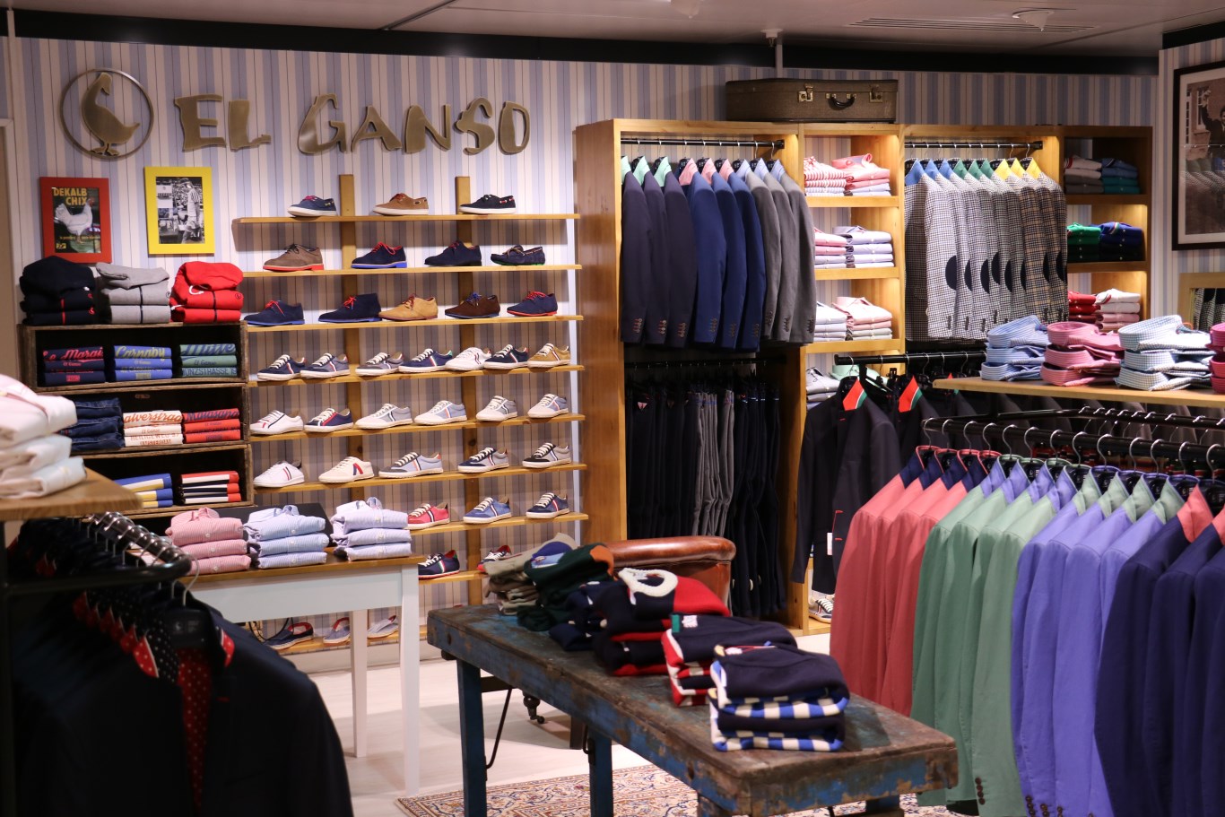 El Ganso trae su moda joven para hombre a El Corte Inglés de Alcalá de