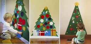 ¡Un árbol de Navidad para niños!