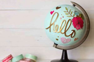 DIY Especial San Valentín: el globo terráqueo del amor