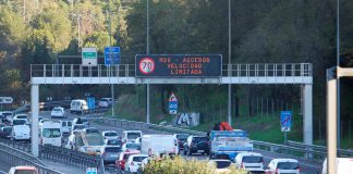 límite de velocidad en la M-30