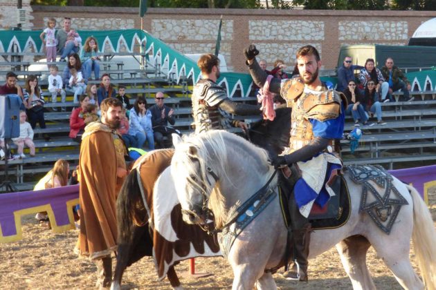 La Huerta del Obispo acoge el torneo de justas medievales del Mercado Cervantino