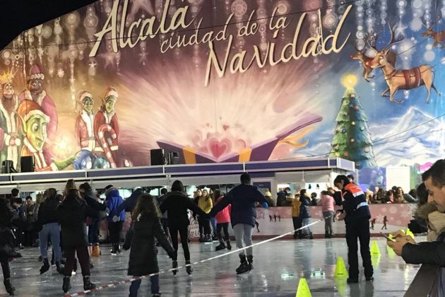 La pista de hielo de Alcalá Ciudad de la Navidad acorta sus medidas por seguridad