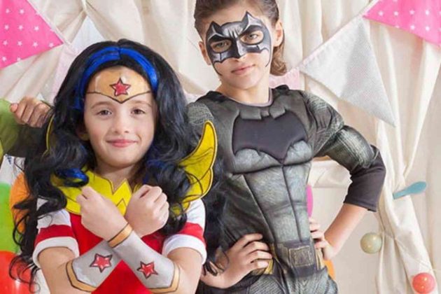 Maquillaje de superhéroes: ¿cómo maquillar a tus hijos en Carnaval?
