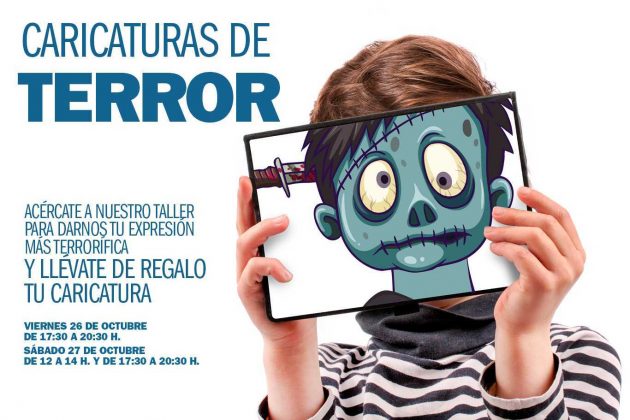 Caricaturas de Terror en el C.C. La Dehesa de Alcalá de Henares