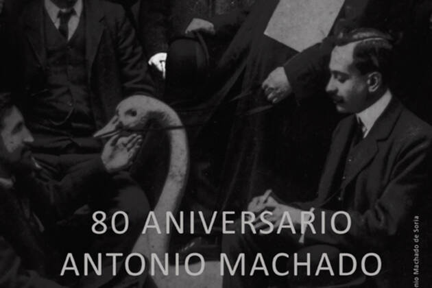 Exposición homenaje a Antonio Machado en la Biblioteca Cardenal Cisneros