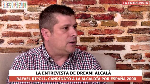 Rafael Ripoll (España 2000): “Alcalá de Henares tiene alma y no puede morir”