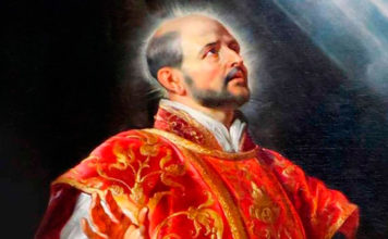 San Ignacio de Loyola, fundador de los Jesuitas, en Alcalá de Henares