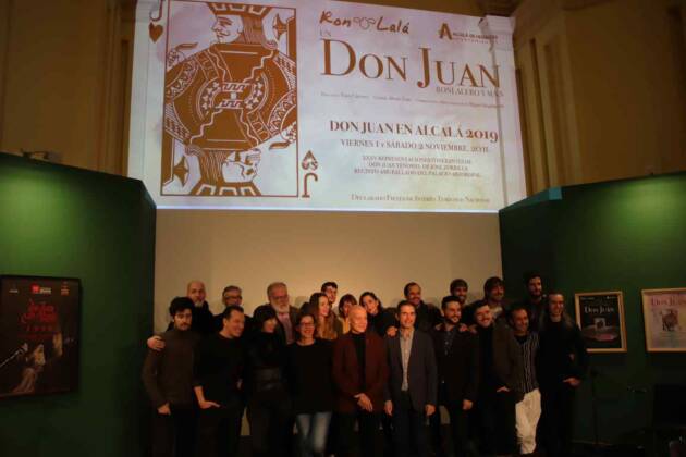 Los actores del Don Juan en Alcalá 2019