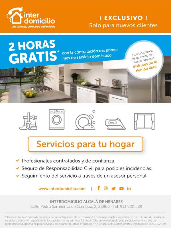 Empresas de Limpieza a Domicilio  Tu hogar limpio con Interdomicilio