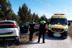 Salvado por unos policías fuera de servicio tras sufrir un infarto en el Parque de los Cerros
