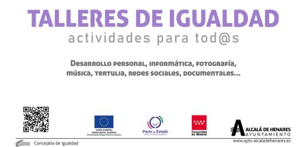 ‘Actividades para Tod@s’: inscripciones para los talleres de Igualdad