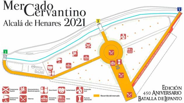 Programa Mercado Cervantino 2021 de Alcalá de Henares