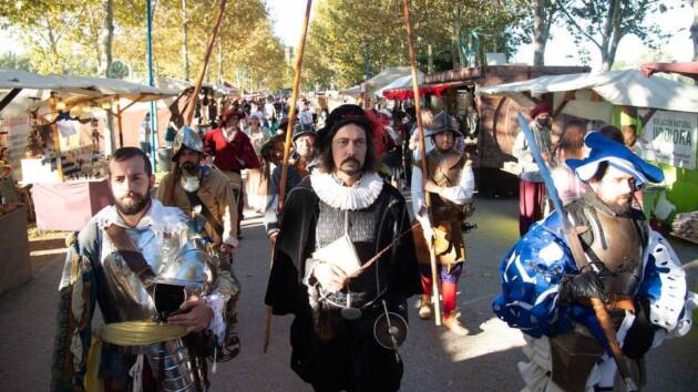 El Mercado Cervantino de Alcalá de Henares recrea un campamento previo a la batalla de Lepanto