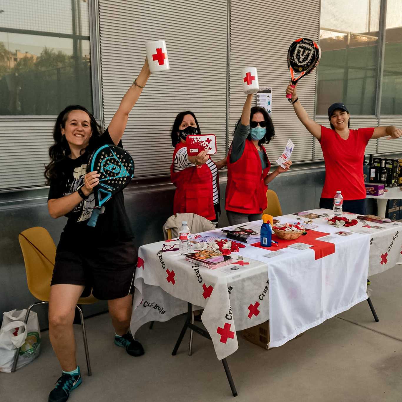 Torneo Solidario de Pádel a beneficio de Cruz Roja Corredor Norte en  Espacio Raqueta Alcalá - Dream Alcalá