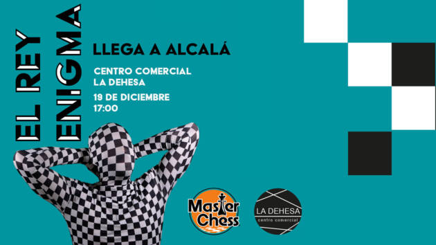 El Rey Enigma llega al Centro Comercial La Dehesa de Alcalá de Henares